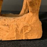 Animal Sculpture Horse, Terracotta, Unique Piece, 1960s