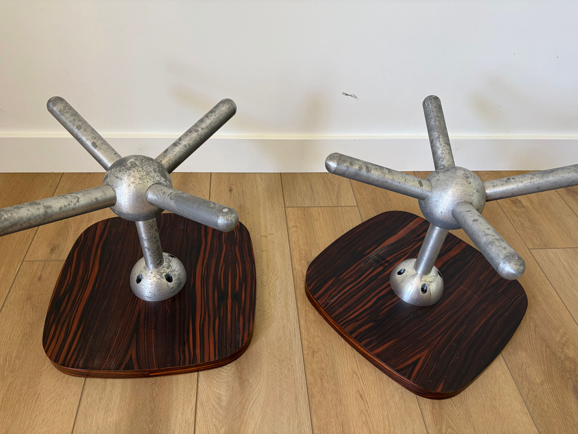 Pair of side tables by Michael Sodeau
