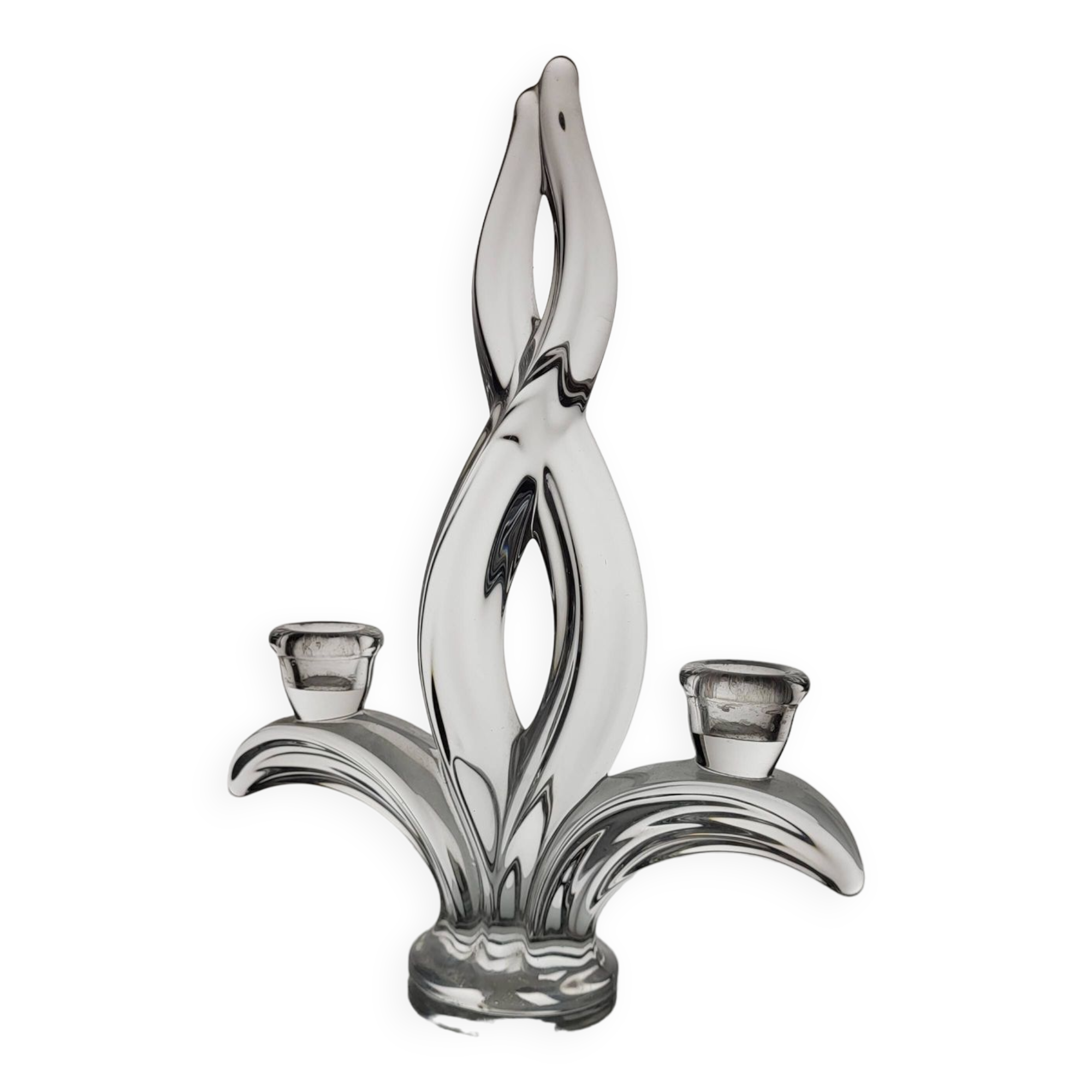 Vannes crystal candlestick holder