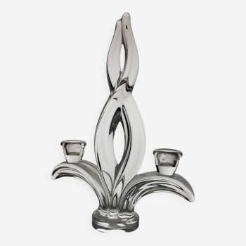 Vannes crystal candle holder