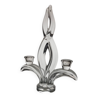 Vannes crystal candle holder