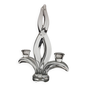 Vannes crystal candlestick holder