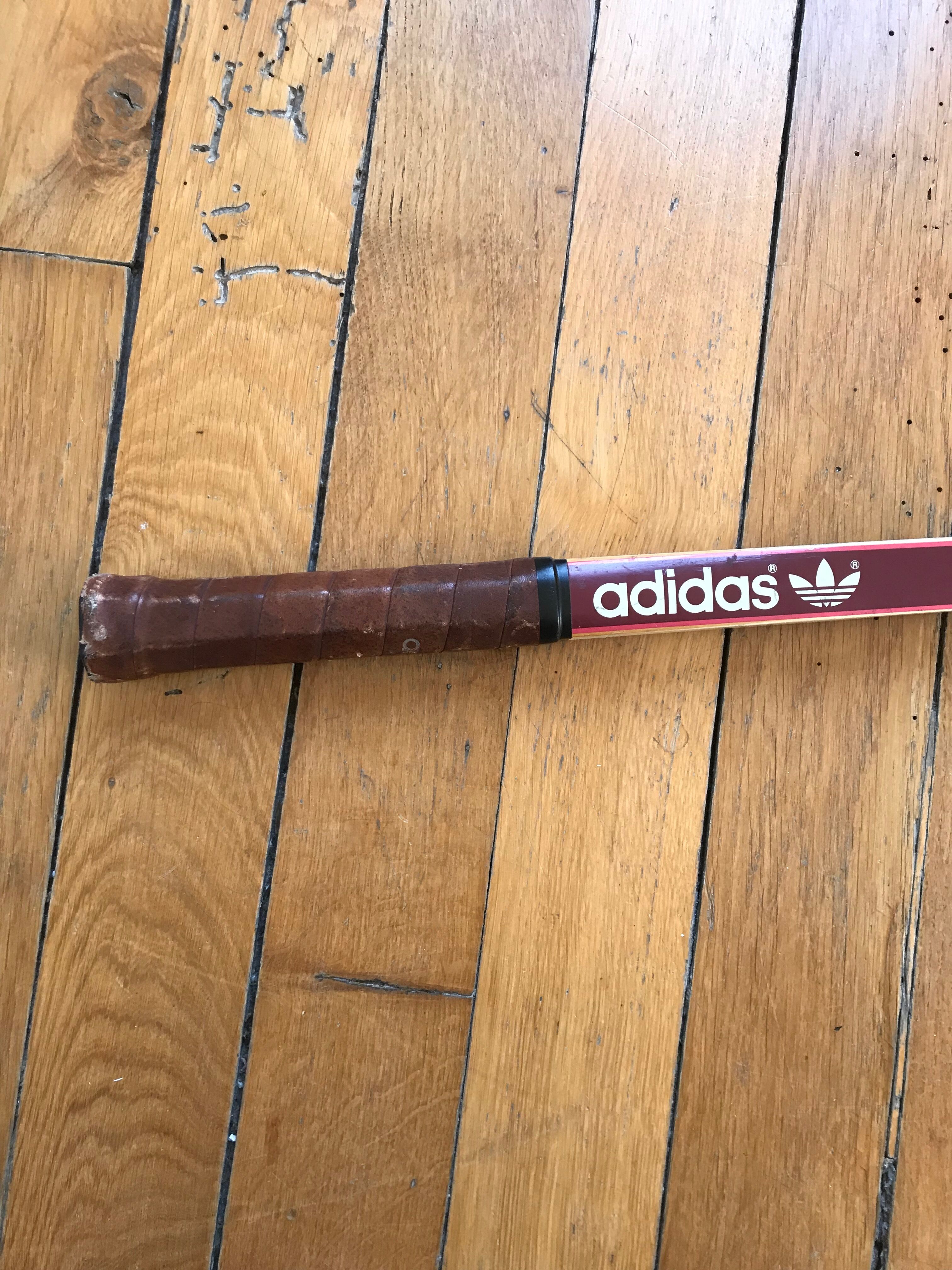 Vintage Adidas tennis racket