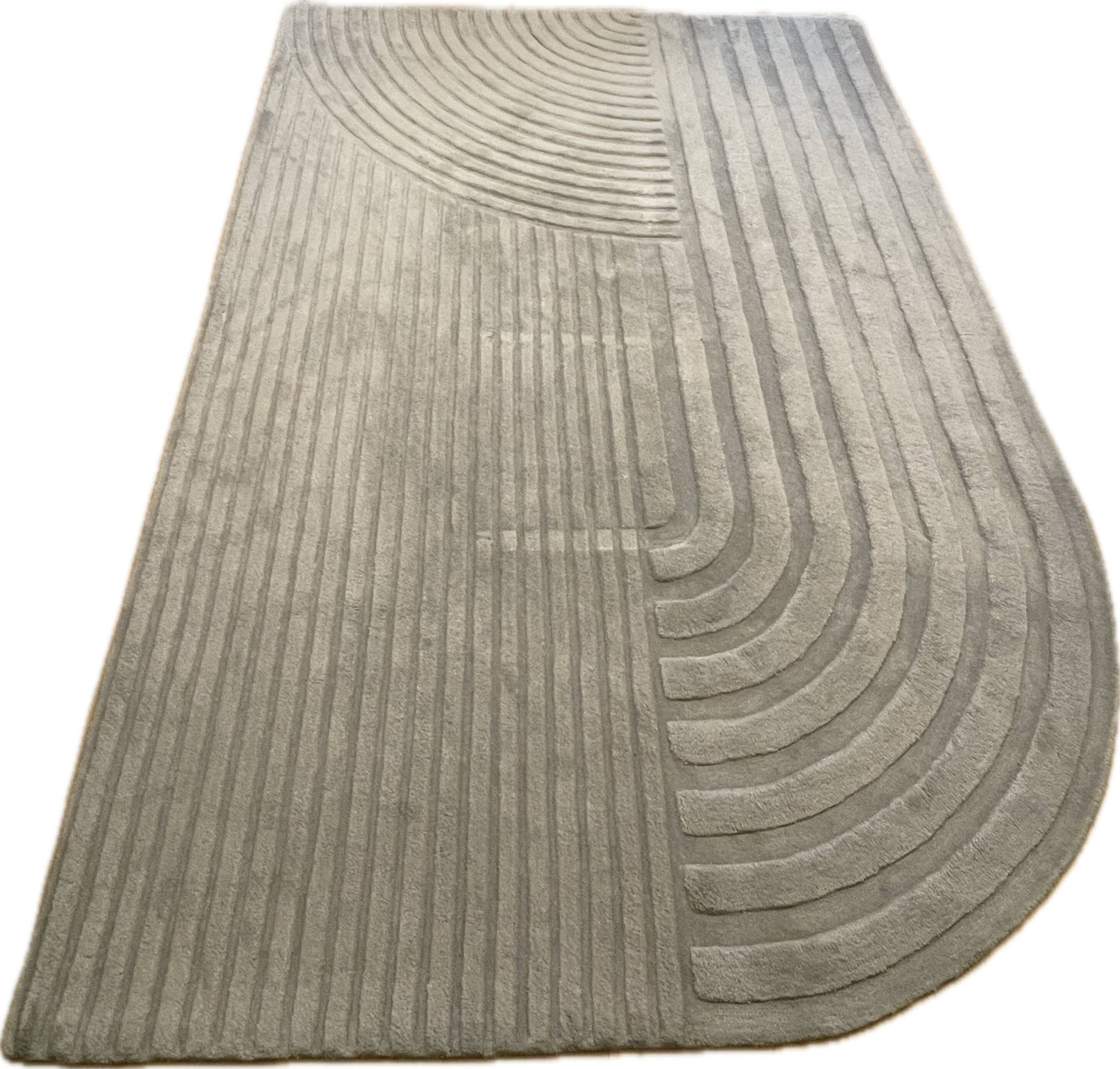 Relevo rug from Muuto in sage green