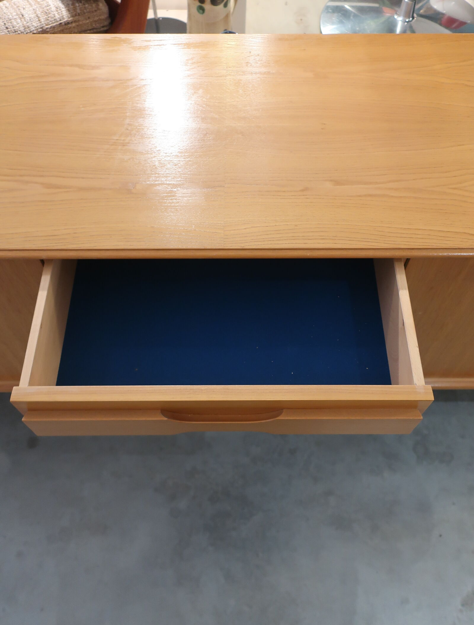 Oak sideboard of the 70s