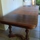Antique solid wood dining table + 3 extensions