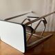 Vintage step stool in white formica and chrome steel