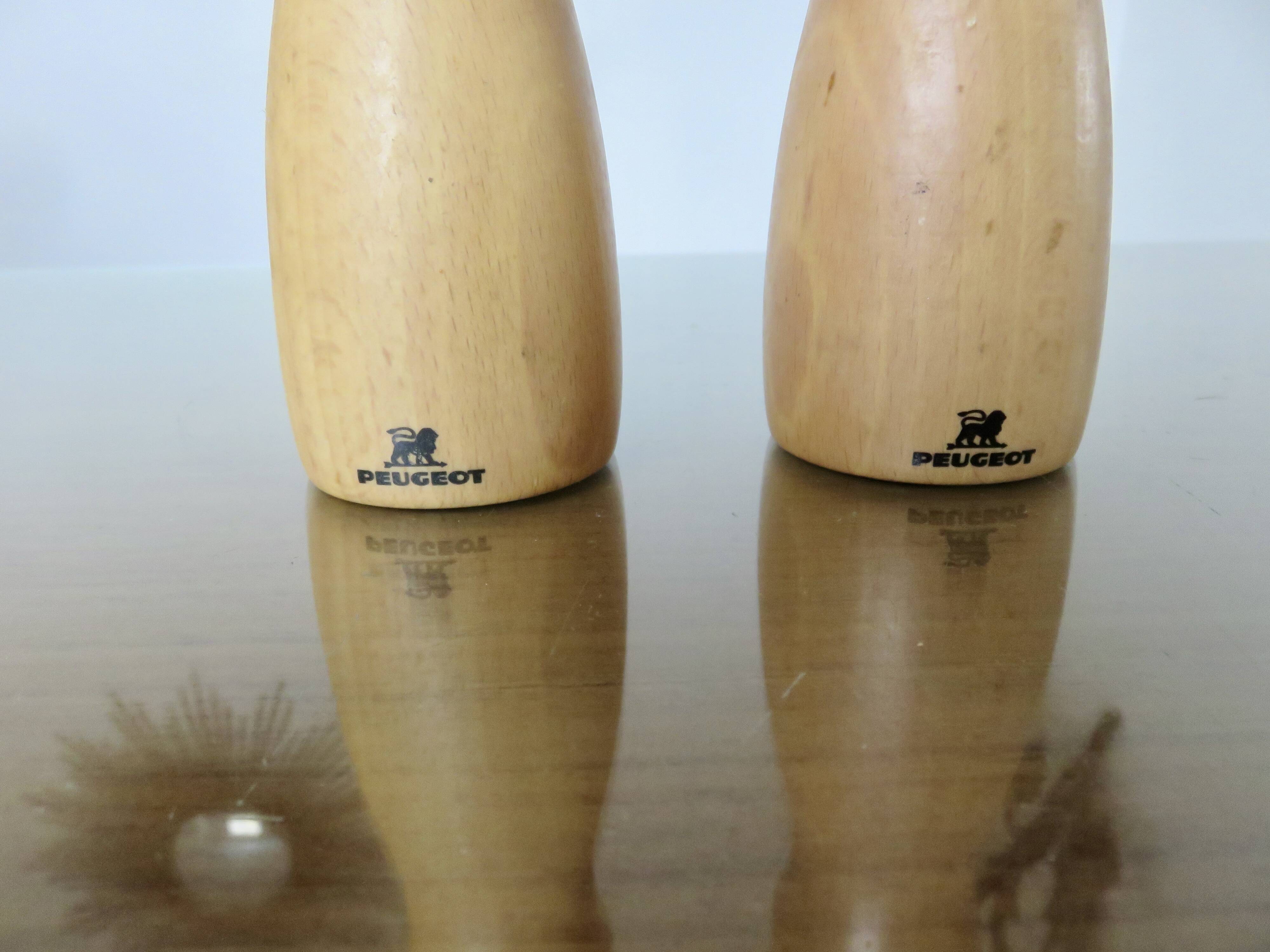 “Peugeot Frères” pepper and salt mill duo