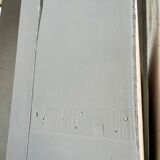 Library showcase ivory white sliding doors