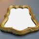 Mirror in gilded painted wood - 1960s