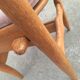 Suite de 4 chaises Guillerme et Chambron modèle Charlotte, sièges vintage