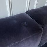 Beautiful Hay sofa in navy blue velvet — good condition