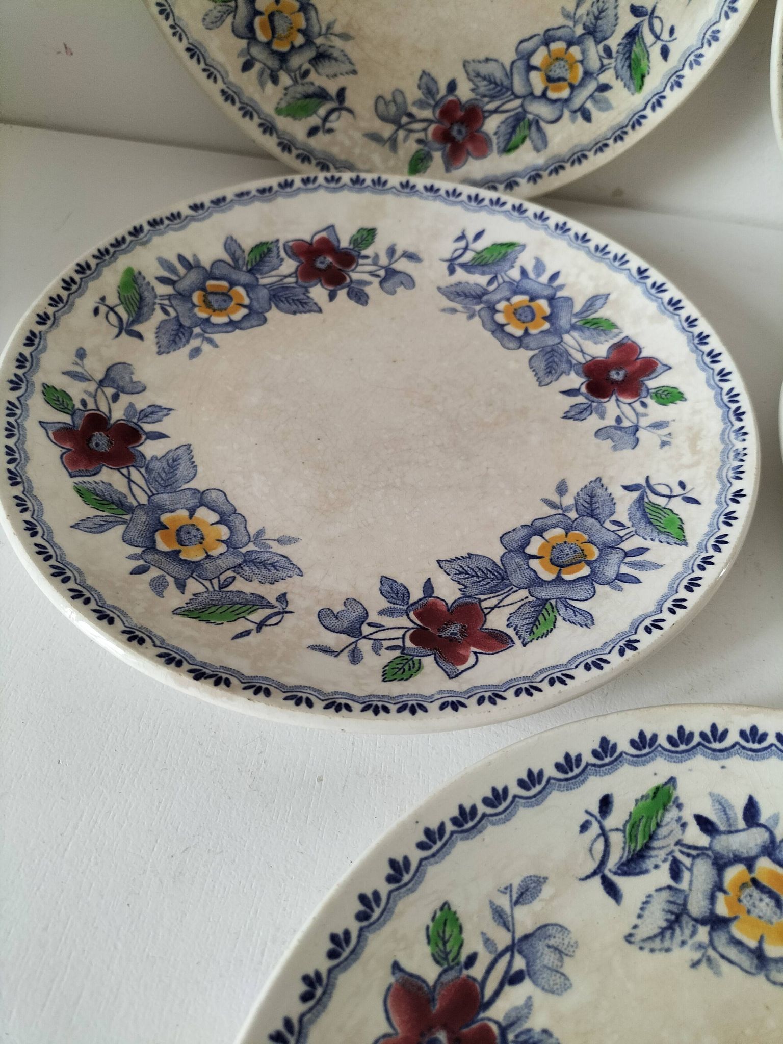 Assiettes Gien France
