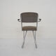 Gispen dining chair with tubular frame, model 212, The Netherlands 1950's