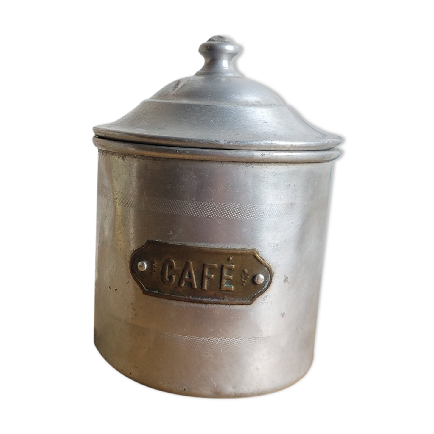 Tin pot "coffee"