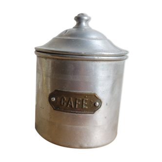 Tin pot "coffee"
