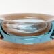 Set of 2 Danish glass bowls from the mid-century by Per Lütken for Holmegaard, 1960s.