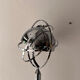Lampe de sol rare par Peter Bliss, années 1980, style Space Age