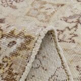 5x9 Vintage Brown Cream Classic Turkish Rug, 165x284Cm