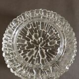 Bubbled pattern globe for transparent glass ceiling lamp
