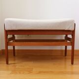 Scandinavian footrest, teak, 1960