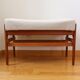 Scandinavian footrest, teak, 1960
