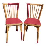Paire de chaise bistrot Baumann n°12