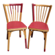 Pair of Baumann bistro chair n°12