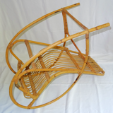 Rattan child rocking chair