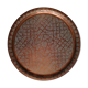 Hammered copper tray