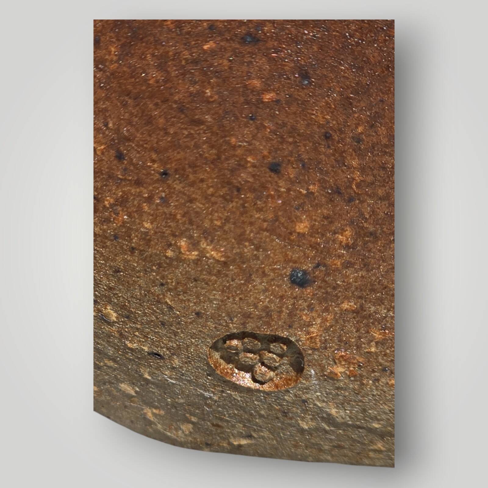 Vintage Stoneware Abstract Vase Jean Paul Brunet,Atelier Palègre  1970