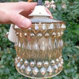 Pendant Lamp Aged Pink Glass