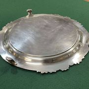 1930s English Silver Plated Tray