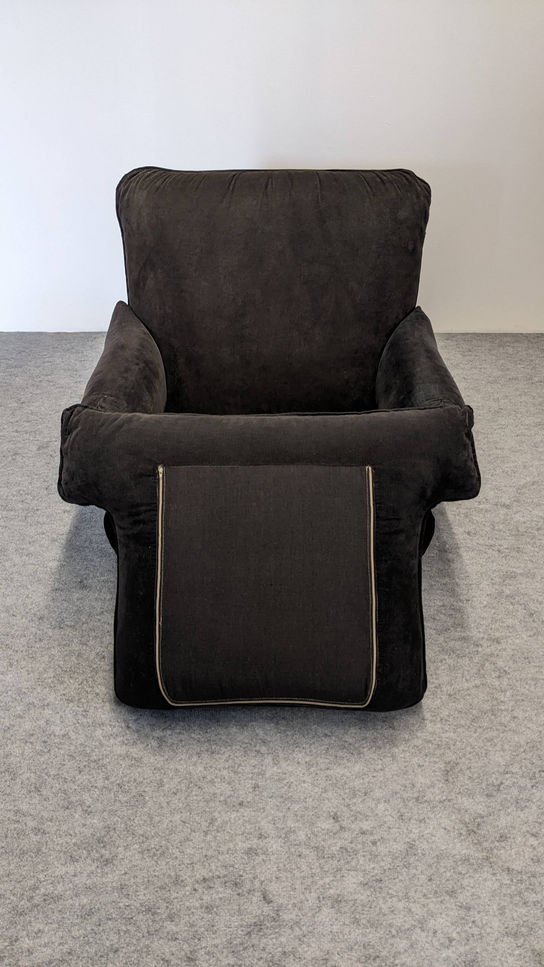 Pair of armchairs by Michel Cadestin for Airborne, France circa 1970.