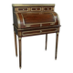 Small Mahogany Cylinder Desk, Louis XVI Style – Mid-19th Century