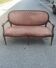 Louis XVI style sofa in natural wood