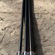 Vintage 3-spoke black towel racks