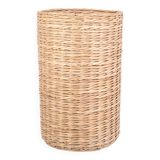 Wicker wastebasket, 1970s