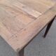 Old farm table 1900 in oak -1m67