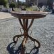 Thonet No. 1 curved wooden side table from the 19th century.