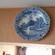 Assiette decorative murale Delft Ram