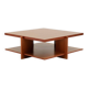 Table basse par Frank Lloyd Wright pour Cassina, années 1990