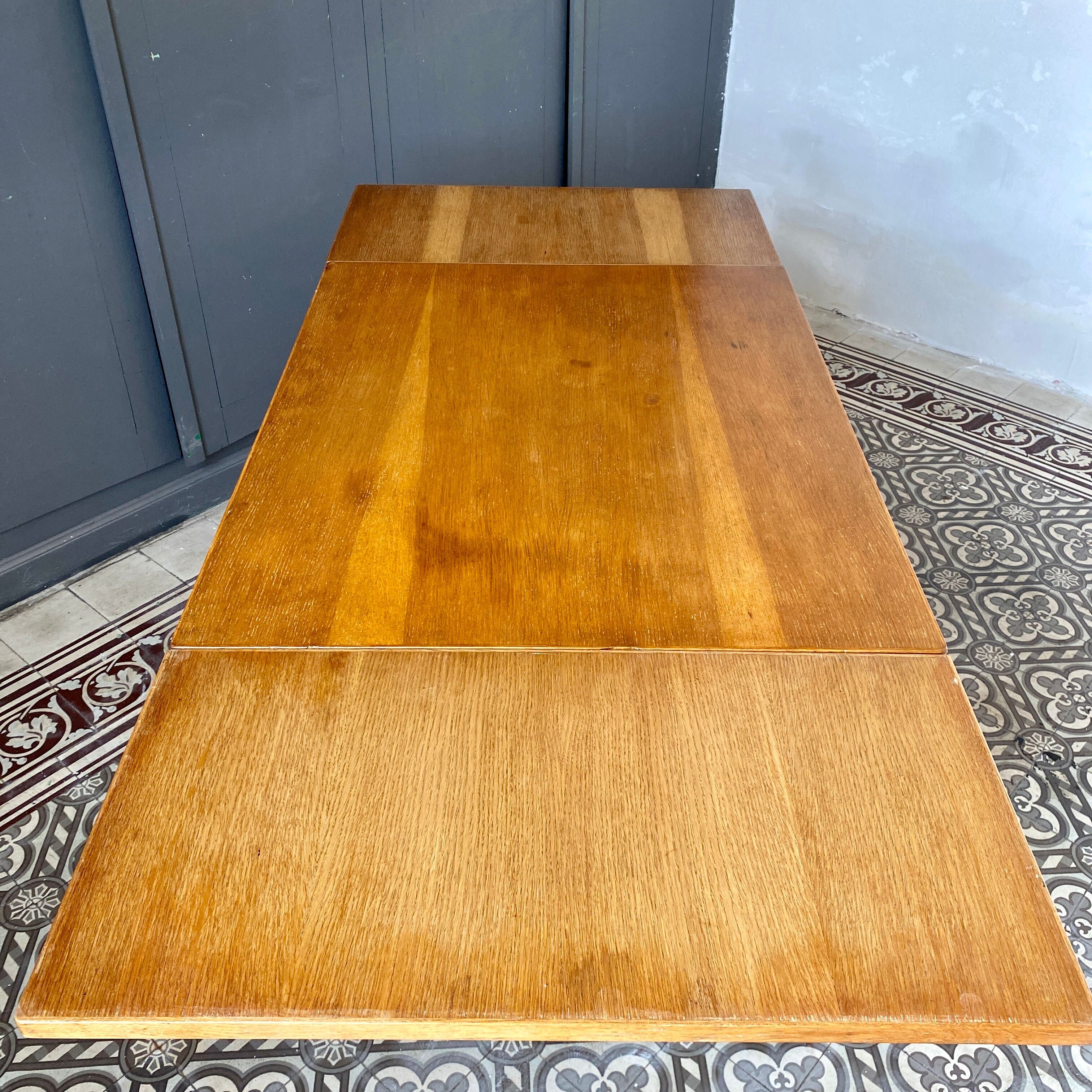 Two-coloured dining room table 1950