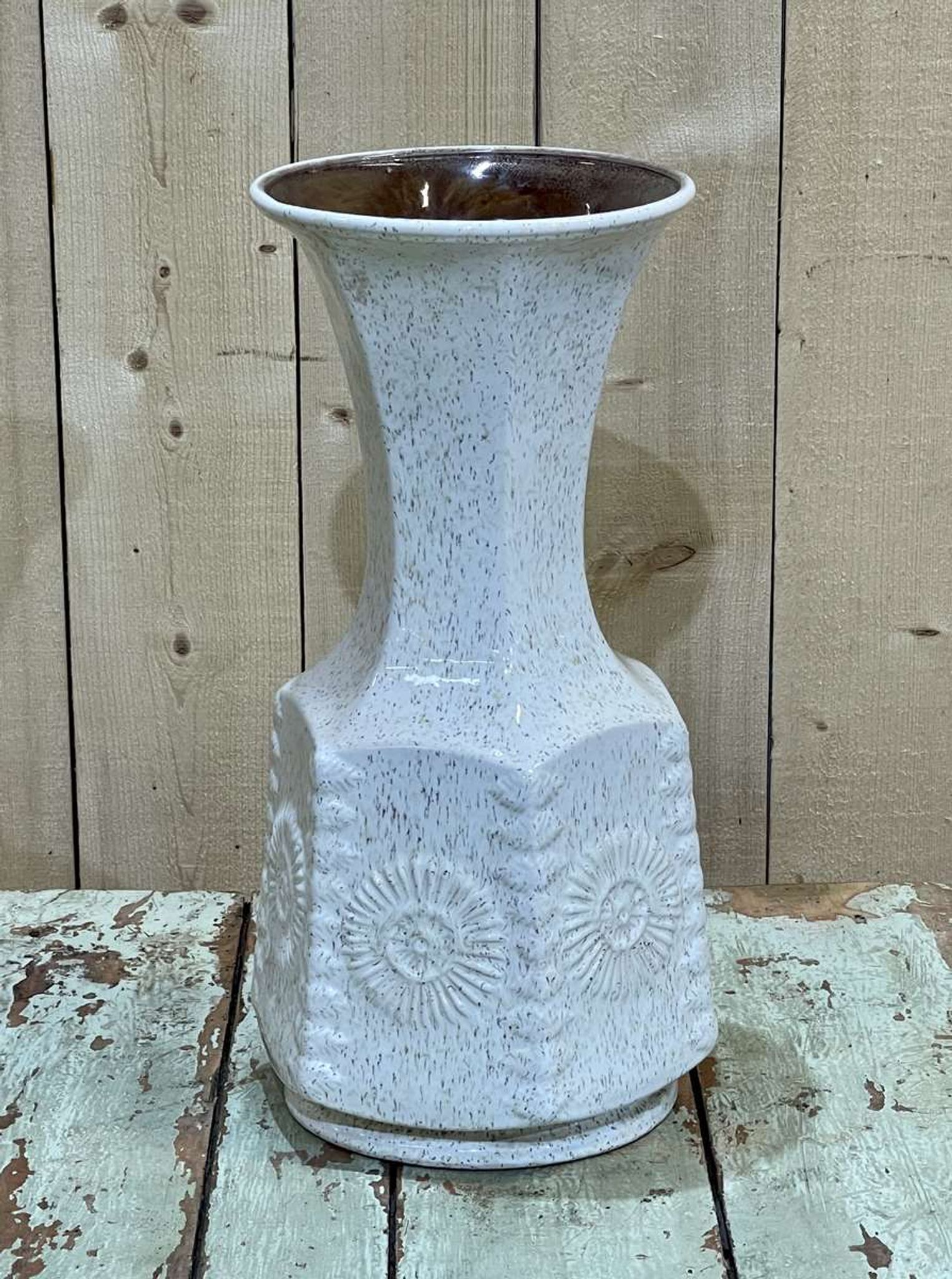 Vase of the 70s in German ceramic