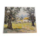 Tableau à l'huile