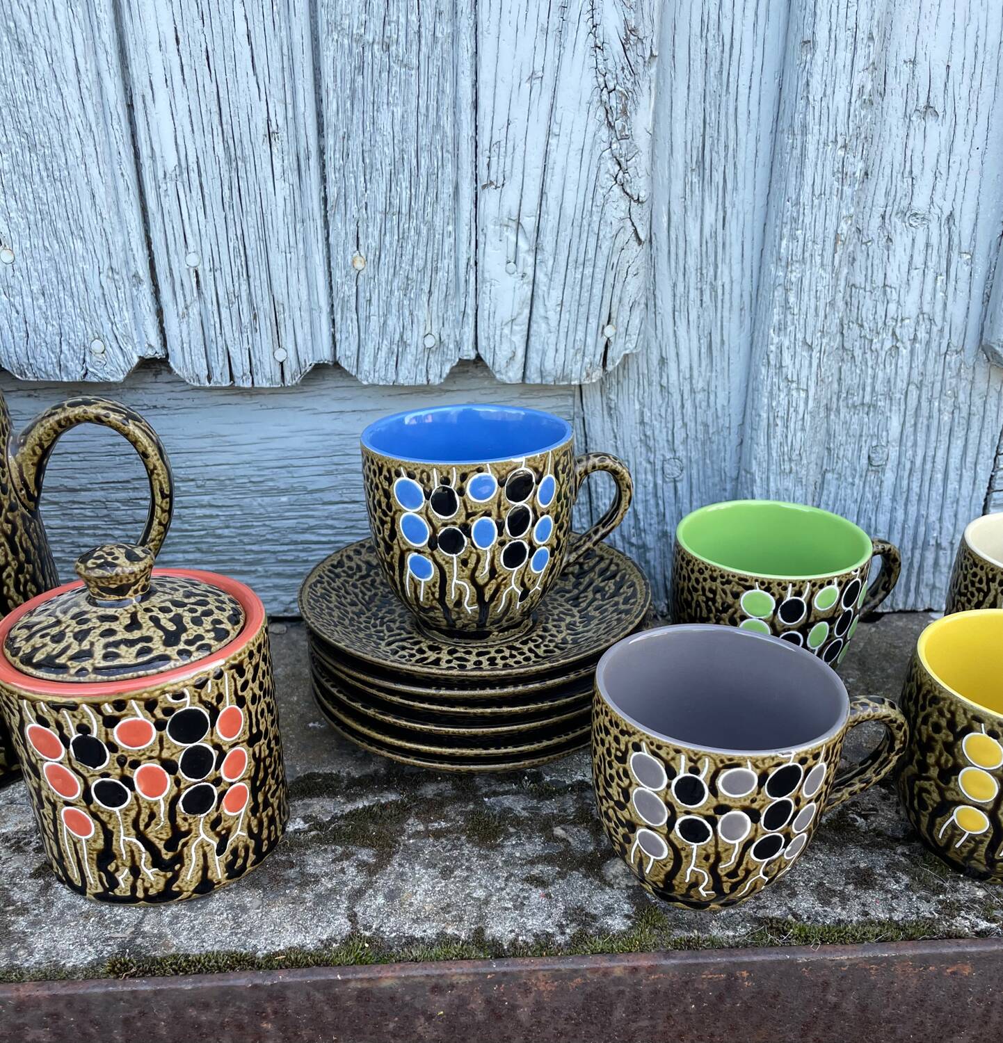 70's coffee service