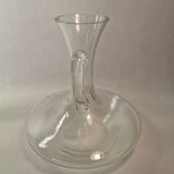 wine decanter with glass handle