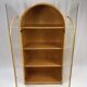 Mid-Century Rattan Display Cabinet, 1970s