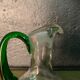 Murano, carafe, glass pitcher from Italy 1960