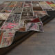 Authentic patchwork carpet 276x372